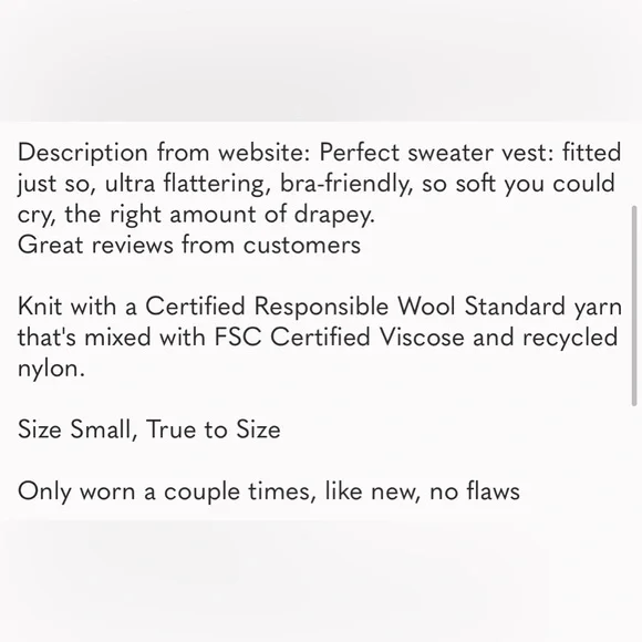 AYR 90s Sweater Vest - Picture 7 of 7